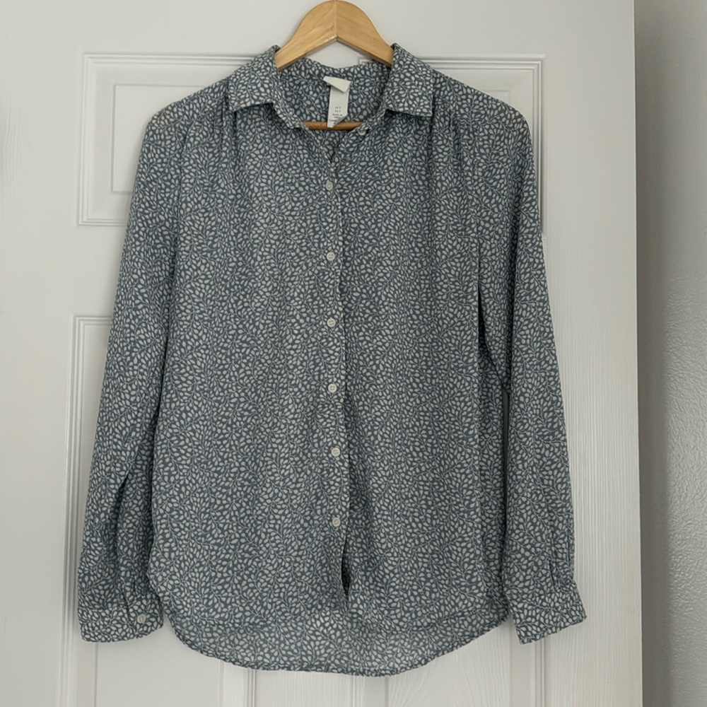 H&M floral blouse